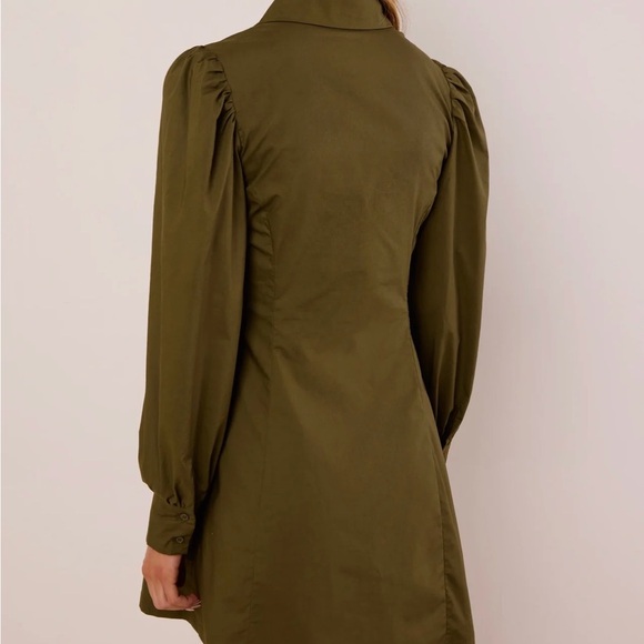Avara Rhett Olive dress - Picture 5 of 7